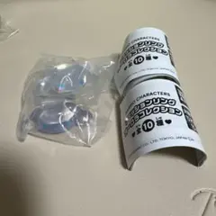 シナモロール リボン付きアクリルチャーム (王冠デザイン) ブラックver