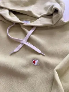 Champion Reverse Weave パーカー M イエロー