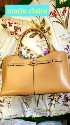 お値下げ相談可！marie claire ベージュ ハンドバック