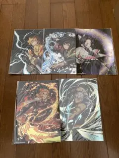 全集中展 特殊印刷 イラストカード