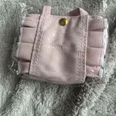ピンク JILLbyJILLSTUART ミニフリルトートバッグキーホルダー