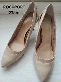 ROCKPORT パンプス ベージュ 23cm ポインテッドトゥ 本革のサムネイル