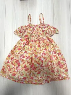 BREEZE 花柄ワンピース　110㎝