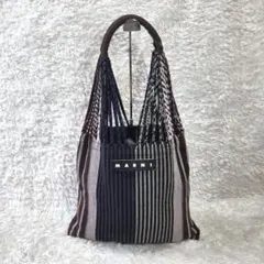 MARNI MARKET ハンモックバッグ ストライプ トート Tote bagのサムネイル