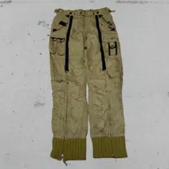 【美品】AVIREX　レザーパンツ　コーティング加工　大きいサイズ　カウレザー 美品】AVIREX レザーパンツ コーティング加工 大きいサイズ カウレザー