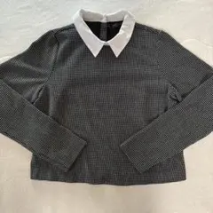 ZARA 襟付きトップス