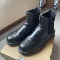 Dr. Martens 2976 サイドゴアブーツ UK6 25cm厚底　黒