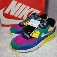 26.5cm【NIKE】ナイキ　AIR MAX 90 QS ヴァイオテック