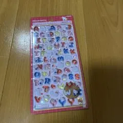 ボンボンドロップシール　サンリオ　文字　キティ