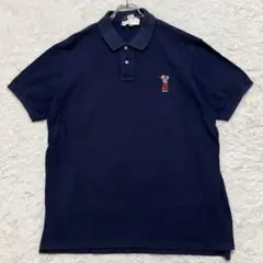 XXL●ポロラルフローレン ポロベア刺繍 半袖ポロシャツ 希少サイズ