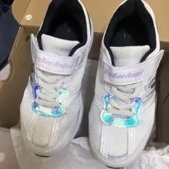 スニーカー　白　21cm