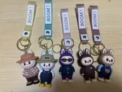 最終値下げ！ラブブ風　キーホルダー　5種セット