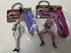 ジョジョ　台詞プレート付フィギュアキーホルダー　吉良吉影　キラークイーン　レア