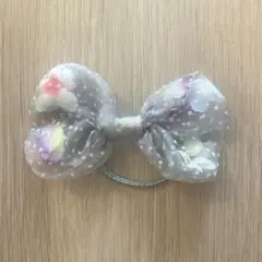 フェフェ fafaリボンヘアゴム　発表会　フォーマル結婚式　パーティー　髪飾り