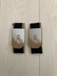 ブラック靴ひも 2セット　ON スニーカー