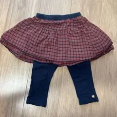 【美品】familiar ファミリア　スカッツ　90cm