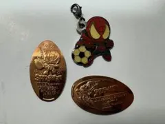 USJ スパイダーマン メダル チャーム セット