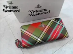 ヴィヴィアンウエストウッド DERBY CLSSIC ラウンドファスナー 長財布