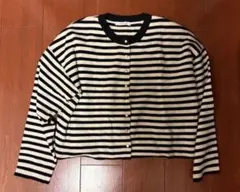 SIMPLICITÉ ストライプ カーディガン