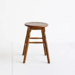 ヴィンテージ 柏木工 スツール ナラ材 古家具 - メルカリ