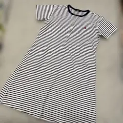 RALPH LAUREN ボーダー 半袖 ワンピース M