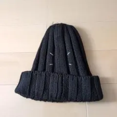 Maison Margiela メゾンマルジェラ ニット帽 ニービー ネイビーM
