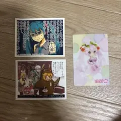 初音ミク ステッカー2枚　プラカード