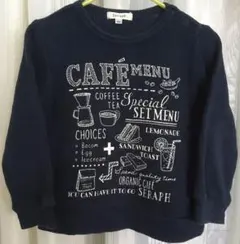 トレーナー キッズ セラフ ネイビー 90