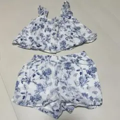 baby GAP 花柄セットアップ　6-12m
