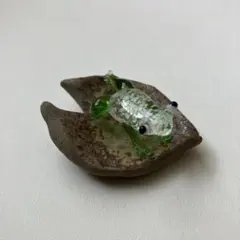 カエル ガラス細工のサムネイル