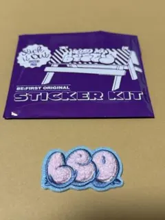 シークレットモコモコ刺しゅうステッカー