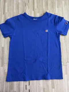 【Champion】 ブルー　Tシャツ 140cm