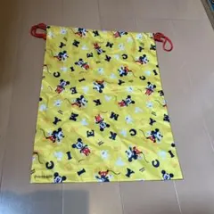 ミッキーマウス バッグ イエロー