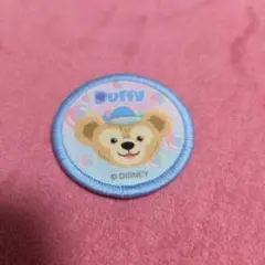 ディズニー ワッペン　20周年　ダッフィーアンドフレンズ　ダッフィー顔