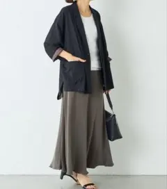 BEARDSLEY／バックテールスカート 1 カーキのサムネイル