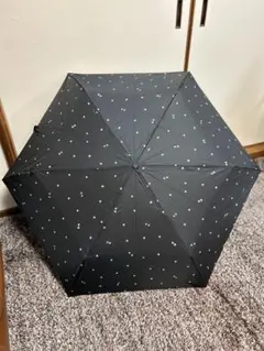 nifty colors 晴雨兼用折りたたみ傘 黒のサムネイル