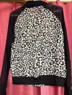 レオパード柄メッシュジャケット