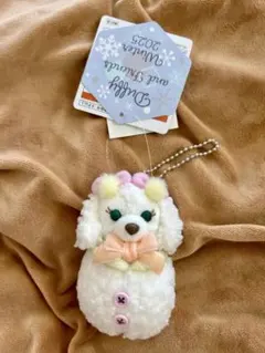 ダッフィーフレンズ シークレットオブスノー クッキーアン ぬいぐるみチャーム