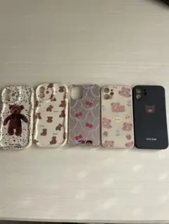 iphone12mini ケース カバー　5つセット♥︎︎