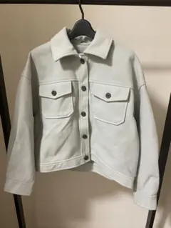 earth music&ecology ライトグレー ジャケット