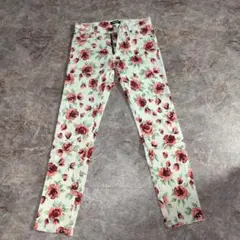 GENERATOR 花柄スキニーパンツ