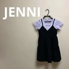 JENNI LOVE 半袖ワンピース 黒130