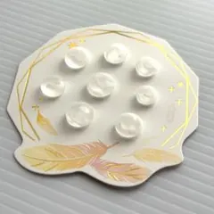 #442 シーグラス ガラスナギット 人工研磨 レース