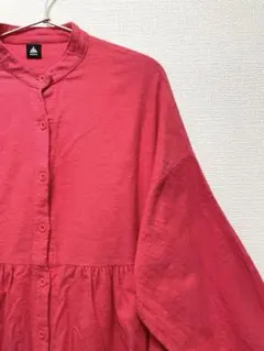 merlot メルロー　ロングワンピース　シャツワンピース