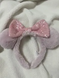 ディズニークリスマスカチューシャ ピンク ミニー