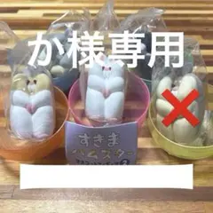 4点セット。か様専用！すきまハムスター マスコットフィギュア2