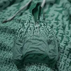 00s y2k DIESEL スウェットパーカー グラデーションロゴ グランジ