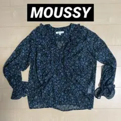 MOUSSY シアーブラウス　花柄のサムネイル