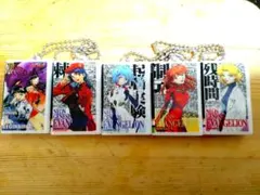 新世紀エヴァンゲリオン ビデオテープ ミニチャームコレクション 5個セット