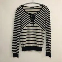 【値下げします】アクアガールクローラ ボーダーニット